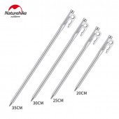 Кілок стальний Naturehike NH19PJ014, 35 см, сірий Кілок стальний Naturehike NH19PJ014, 35 см, сірий