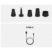 Портативний повітряний насос Flextail Evo Pump 3, 1000 л/хв, помаранчевий Портативний повітряний насос Flextail Evo Pump 3, 1000 л/хв, помаранчевий