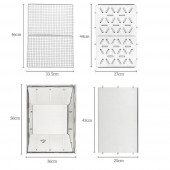 Przenośny grill Naturehike Picnic BBQ Grill NH20CJ006, typ L, stal Przenośny grill Naturehike Picnic BBQ Grill NH20CJ006, typ L, stal