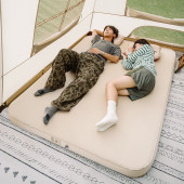 Самонадувний матрац 11 см підвійний із вбудованою помпою Naturehike CNH23DZ10002, бежевий Самонадувний матрац 11 см підвійний із вбудованою помпою Naturehike CNH23DZ10002, бежевий