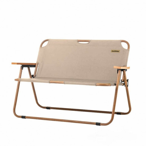 Крісло складане подвійне Naturehike Wood Luxury NH20JJ002, 600D Oxford / алюміній, пісочний Крісло складане подвійне Naturehike Wood Luxury NH20JJ002, 600D Oxford / алюміній, пісочний