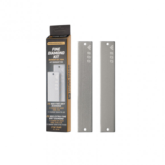 Work Sharp set of Fine Diamond replacement plates (600/800) for WSBCHPAJ-PRO sharpener, 2 pcs. Work Sharp set of Fine Diamond replacement plates (600/800) for WSBCHPAJ-PRO sharpener, 2 pcs.