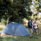 Намет чотиримісний Naturehike NH21ZP015, темно-зелений Намет чотиримісний Naturehike NH21ZP015, темно-зелений