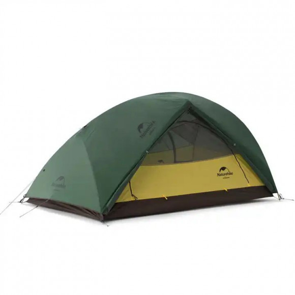 Naturehike Star-River 2 Ultralekki namiot dla dwóch osób Zaktualizowany NH17T012-T, 210T, ciemnozielony