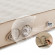 Aufblasbare Matratze 20 cm dreifach mit Pumpe Naturehike CNH22DZ024, beige