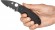Нож Spyderco Efficient Black Blade, полусеррейтор