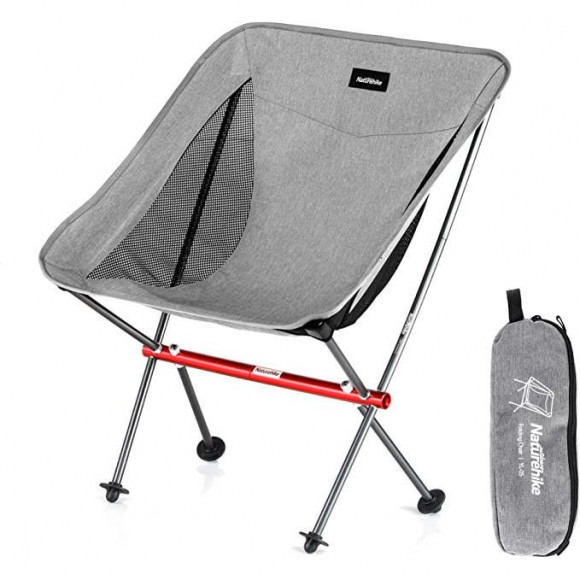 Стілець складаний Naturehike YL05  NH18Y050-Z, сірий Стілець складаний Naturehike YL05  NH18Y050-Z, сірий