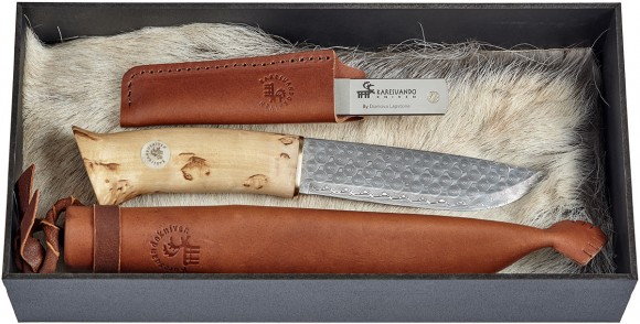 Knife Karesuandokniven Bjornen Damask Rose Knife Karesuandokniven Bjornen Damask Rose