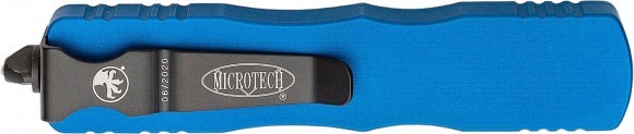 Нож Microtech Dirac DE Black Blade. Цвет: blue Нож Microtech Dirac DE Black Blade. Цвет: blue