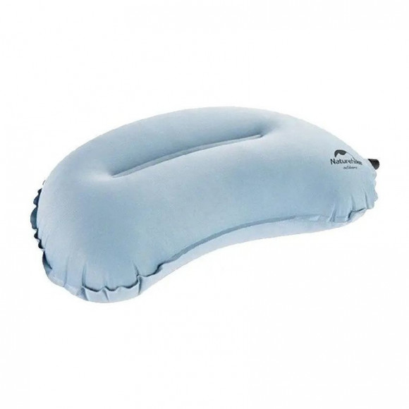 Подушка самонадувна анатомічна Naturehike NH20ZT006, світло-блакитна