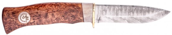 Messer Karesuandokniven Hunter 10 Damast Northern Light Messer Karesuandokniven Hunter 10 Damast Northern Light