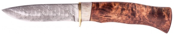 Messer Karesuandokniven Hunter 10 Damast Northern Light Messer Karesuandokniven Hunter 10 Damast Northern Light