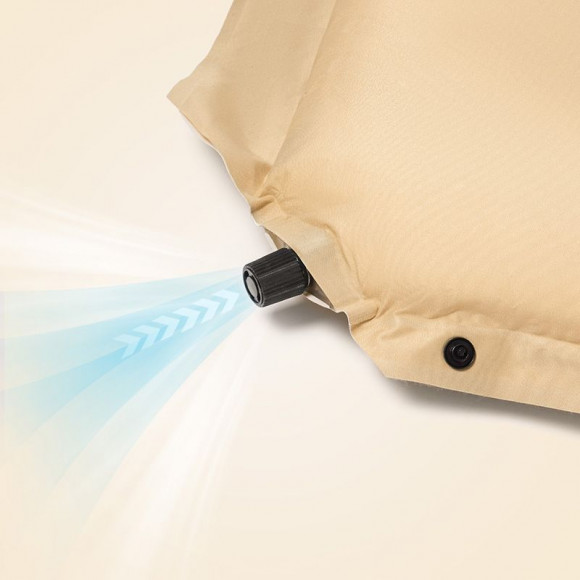 Selbstaufblasender einteiliger Kelim mit Kissen Naturehike CNK2300DZ014, 60 mm, beige Selbstaufblasender einteiliger Kelim mit Kissen Naturehike CNK2300DZ014, 60 mm, beige