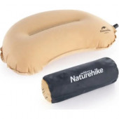 Подушка самонадувна анатомічна Naturehike NH20ZT006, бежева Подушка самонадувна анатомічна Naturehike NH20ZT006, бежева