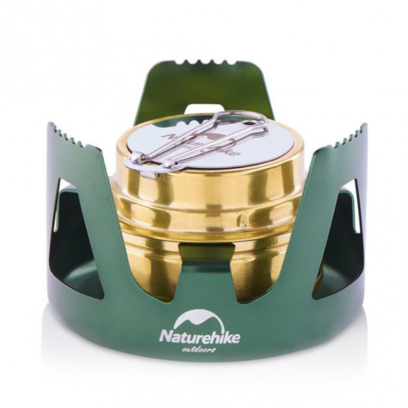 Пальник спиртовий Naturehike NH Alcohol Burner steel NH18L001-T, зелений Пальник спиртовий Naturehike NH Alcohol Burner steel NH18L001-T, зелений