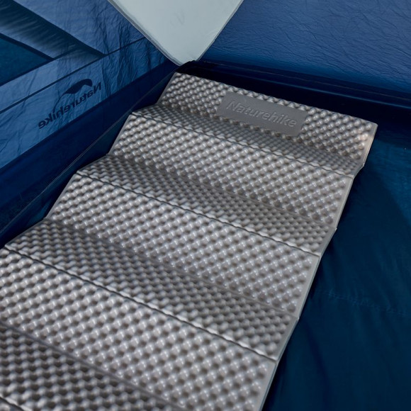 Naturehike CNK2300DZ017 IXPE folding mat, aluminum foil, 200x65x2 cm, beige