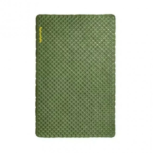 Матрац надувний надлегкий двомісний Naturehike CNK2450WS014, із мішком для надування, прямокутний зелений Матрац надувний надлегкий двомісний Naturehike CNK2450WS014, із мішком для надування, прямокутний зелений