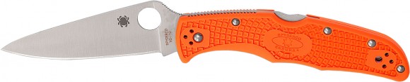 Нож Spyderco Endura4 Flat Ground. Цвет: оранжевый