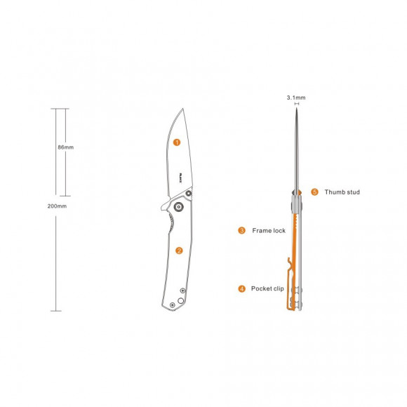 Inne przechowywanie Ruike P801-SF