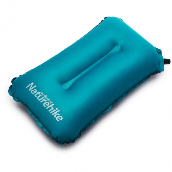 Подушка самонадувна Naturehike Sponge automatic NH17A001-L, блакитний Подушка самонадувна Naturehike Sponge automatic NH17A001-L, блакитний