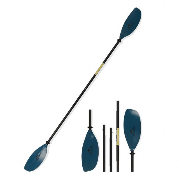 Весло розкладне подвійне 240 см Naturehike CNK2300QT011 Весло розкладне подвійне 240 см Naturehike CNK2300QT011