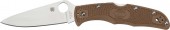 Knife Spyderco Endura4 Flat Ground. Color-brown Knife Spyderco Endura4 Flat Ground. Color-brown