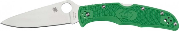 Нож Spyderco Endura4 Flat Ground. Цвет: зеленый