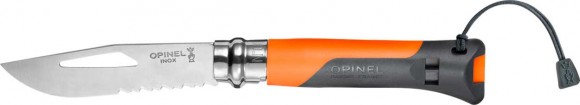 Knife Opinel N°8 Outdoor Tangerine