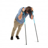 Трекінгові палиці Naturehike NH17D009-Z, алюміній, блакитні 2 шт Трекінгові палиці Naturehike NH17D009-Z, алюміній, блакитні 2 шт