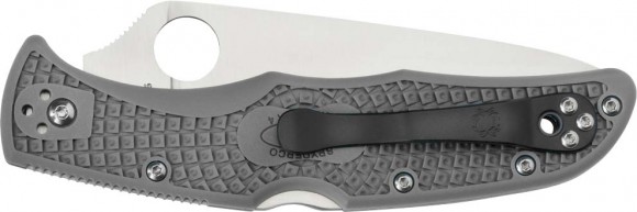 Knife Spyderco Endura4 Flat Ground. Color: Grey