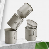 Кружка титанова з ручкою 300 мл Naturehike NH20CJ005 Кружка титанова з ручкою 300 мл Naturehike NH20CJ005