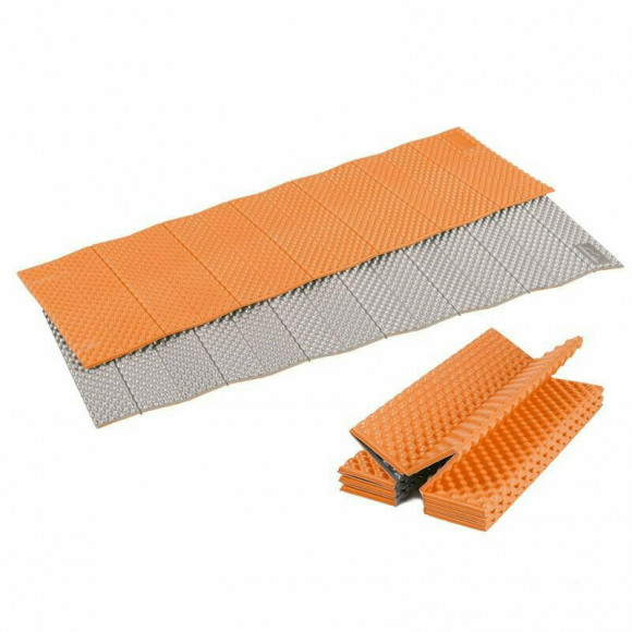 Mata składana IXPE Naturehike NH19QD008, folia aluminiowa, 185x56x1,8 cm, pomarańczowa