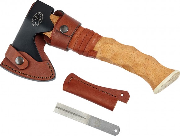 Topór leśny Karesuandokniven. Цвет - коричневый Topór leśny Karesuandokniven. Цвет - коричневый