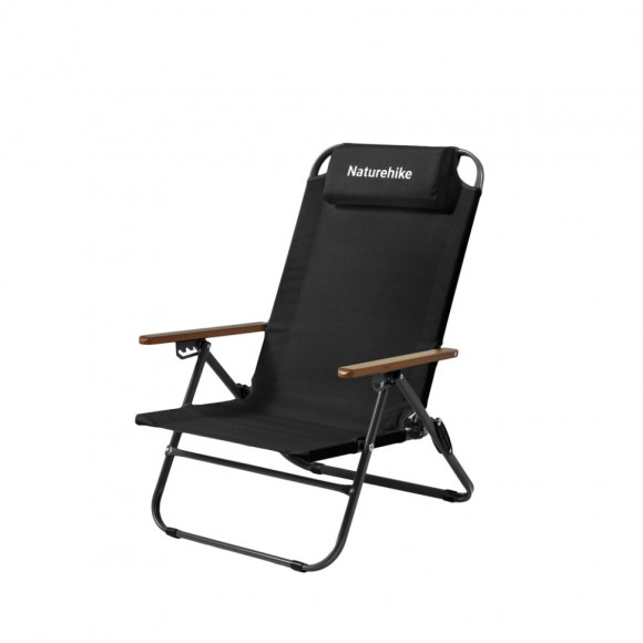 Крісло складане Naturehike CNK2550JJ012, залізо, чорний