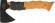 Топор Karesuandokniven Forest Axe. Цвет - черный