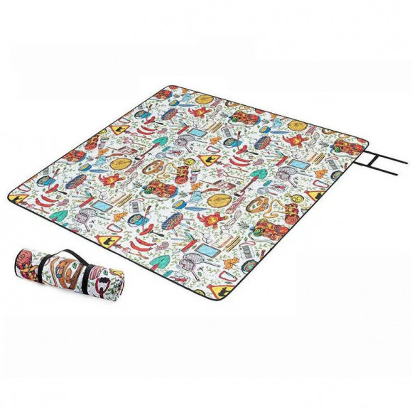 Коврик для пікніку з малюнком Naturehike NH19D024-Z 200 х 180 cм Коврик для пікніку з малюнком Naturehike NH19D024-Z 200 х 180 cм