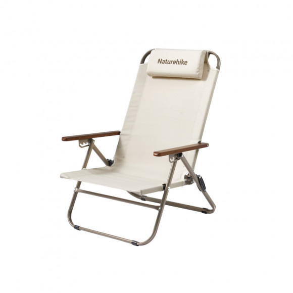 Крісло складане Naturehike CNK2550JJ012, залізо, бежевий