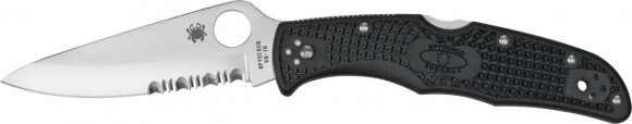 Нож Spyderco Endura4 FRN CE, полусеррейтор