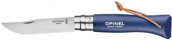 Knife Opinel Trekking №8 Inox. Color-dark blue