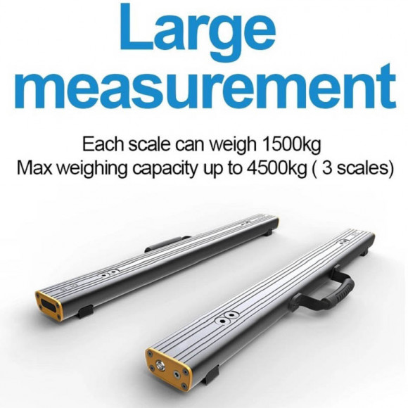 Портативні палетні тензометричні ваги з Bluetooth AD1 до 1500 кг (1 модуль) Портативні палетні тензометричні ваги з Bluetooth AD1 до 1500 кг (1 модуль)