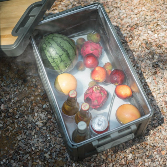 Складаний контейнер Naturehike NH22SNX01 30 л, темно-зелений Складаний контейнер Naturehike NH22SNX01 30 л, темно-зелений