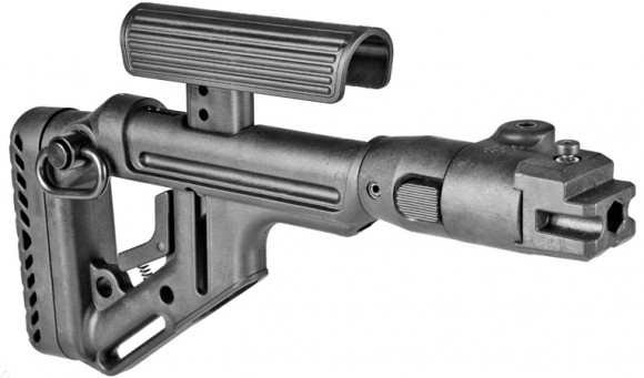 Example FAB Defense UAS-AK P for Saiga (hunting version) with stamped receiver. Complicated