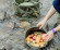Складане відро для води з ПВХ Naturehike NH20SJ040, 20 л, світло-коричневий
