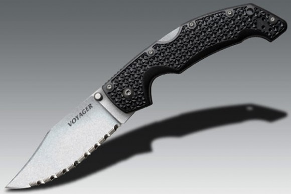 Нож Cold Steel Voyager Large Clip Point Serrated Нож Cold Steel Voyager Large Clip Point Serrated