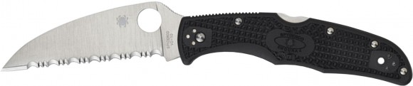 Нож Spyderco Endura 4 Wharncliffe, серрейтор
