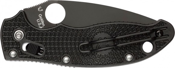 Knife Spyderco Manix 2 Black Blade Knife Spyderco Manix 2 Black Blade