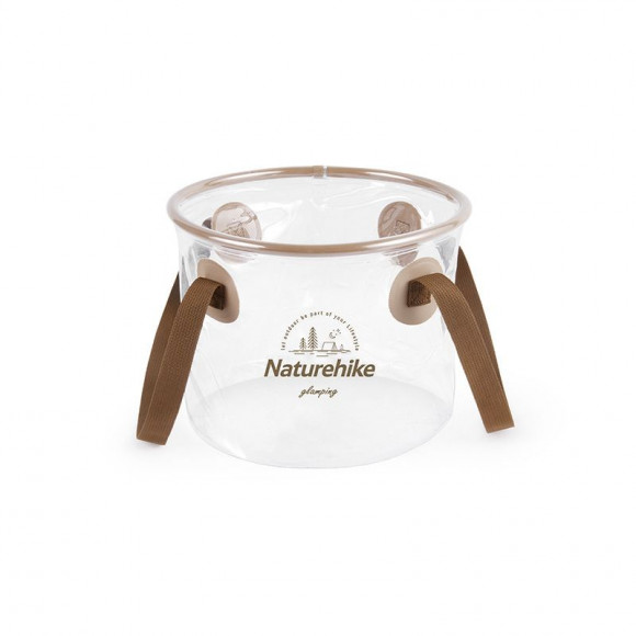 Naturehike NH20SJ040 PVC foldable water container, 10L, transparent