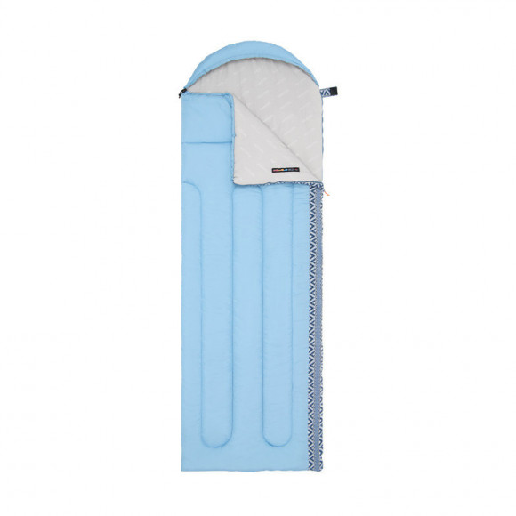 Спальник з капюшоном Naturehike L250 NH21MSD07, (9°C), лівий, блакитний Спальник з капюшоном Naturehike L250 NH21MSD07, (9°C), лівий, блакитний