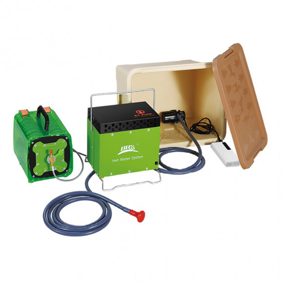 Camping shower with water heating BRS-93 Camping shower with water heating BRS-93