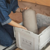 Складаний контейнер Naturehike NH20SJ036 80 л сірий Складаний контейнер Naturehike NH20SJ036 80 л сірий